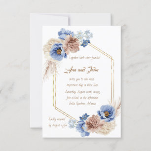 Ausgeklügeltes Design Einladung