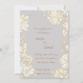 Ausgeklügeltes Design Einladung