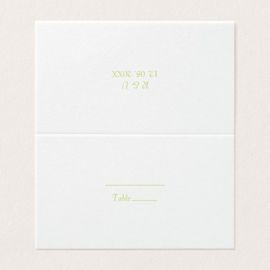 Ausgeklügeltes Limon-weiß (Außenseite Aufgefaltet)