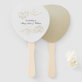 Ausgeklügeltes Luxus-2-Hochzeitsprogramm Fächer