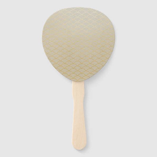 Ausgeklügeltes Luxus-2-Hochzeitsprogramm Fächer (Rückseite)