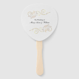 Ausgeklügeltes Luxus-2-Hochzeitsprogramm Fächer