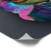 Ausgeklügeltes Poster für Frosch in der Stadt (Hou (Ecke)