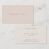 Ausgeklügeltes, Schlichtes Berufliches Top Visitenkarte (Vorne/Hinten)