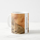 Ausgekühltes Eichhörnchen Personalisiert Kaffeetasse (Vorderseite Links)