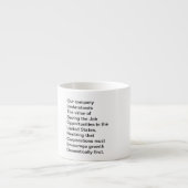 AUSGELAGERT - diese Tasse hat eine versteckte (Vorderseite)