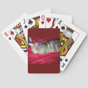 Ausgelassene Indizes Spielkarten