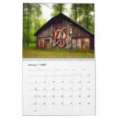 Ausgelassene Orte und Räume Kunst Kalender (Jan 2027)