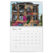 Ausgelassene Orte und Räume Kunst Kalender (Feb 2027)