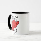 Ausgelassener Flughund Tasse (Vorderseite Links)