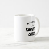 Ausgelassener Lässiger Witz Kaffeetasse (VorderseiteRechts)