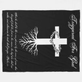 Ausgelöst für Gott-Decke Fleecedecke (Vorderseite (Horizontal))