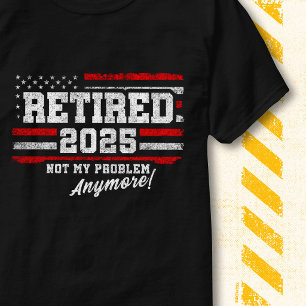 Ausgemustert 2025 Vintage Amerikanische Flagge Nic T-Shirt