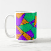 Ausgenutzt - Ken Gage Abstrakt Kaffeetasse (Links)