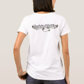 Ausgenutzter Paint-Spritzer T-Shirt (Rückseite)