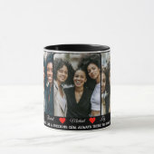 Ausgereifte 3 Foto- und Soul-Schwestern Zitat für  Tasse (Zentrum)