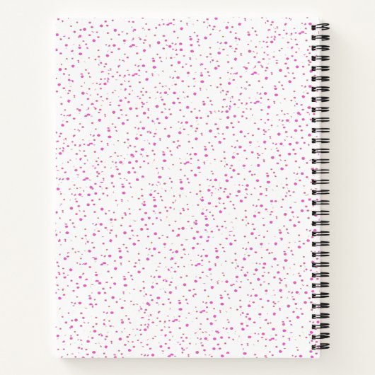 Ausgereifte Atomkatzen Diamantklammern im Stuhl Notizblock (Rückseite)