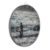 Ausgereifte Brandung Dartscheibe (Vorderseite Links)