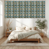 Ausgereifte Chinoiserie Bird and Floral Pattern Fliese