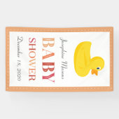 Ausgereifte Gummidusche Neutral Baby Duwer Banner (Horizontal)