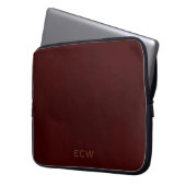 * Ausgereifte Imitate mit Braunmottel Laptopschutzhülle (Vorderseite Links)