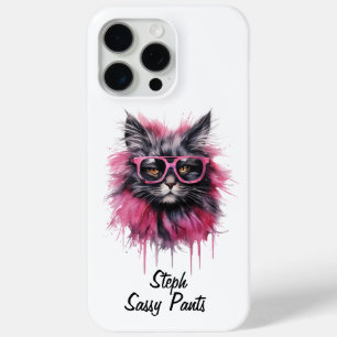 Ausgereifte Katze mit iPhone/iPad-Gehäuse aus Glas Case-Mate iPhone Hülle