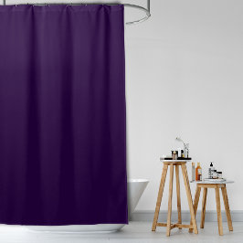 Ausgereifte Minimalistische, farblose Deep Violet Duschvorhang