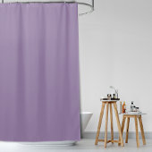 Ausgereifte Minimalistische, farblose Violette Duschvorhang