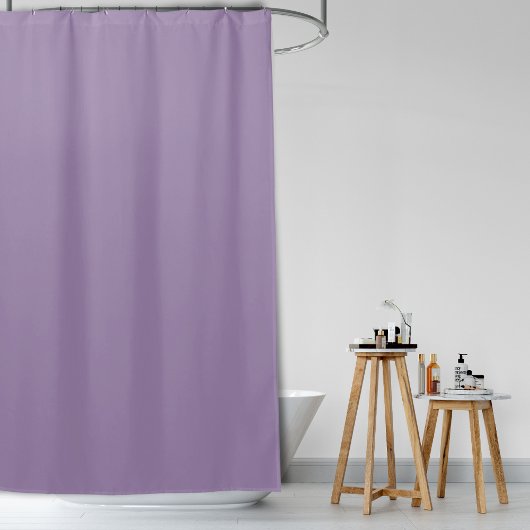 Ausgereifte Minimalistische, farblose Violette Duschvorhang