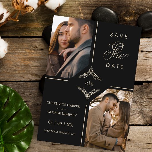 Ausgereifte Ornament-Blüh-Hochzeitsinitialen