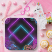 Ausgereifte Papierplatte mit 9" Quadrat für besond Pappteller (Party)