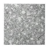 Ausgereifte Silver Color Imitats Glitzer Solid Fliese (Vorderseite)