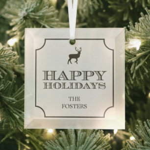 Ausgereifte Tag-Sonderanfertigungen Ornament Aus Glas