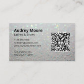 Ausgereifter Eyelash Visitenkarte (Vorderseite)