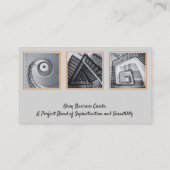 Ausgereifter QR-Code für benutzerdefinierte Bilder Visitenkarte (Rückseite)