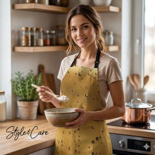 Ausgereiftes Design der Raindrop Golden Shadow-Sch Schürze