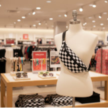 Ausgereiftes Schwarz-Weiß-Muster