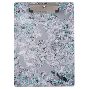 Ausgerenderte Glasscherben Klemmbrett