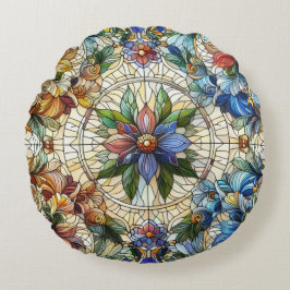 Ausgerüstete und verklebte Glaskonstruktion Rundes Kissen