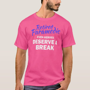 Ausgeschiedener Rettungssanitäter Emt Renten-Gag L T-Shirt