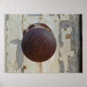 Ausgesetzte Tür Poster (Vorne)