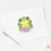 AUSGESTANZTER AUFKLEBER (Umschlag)