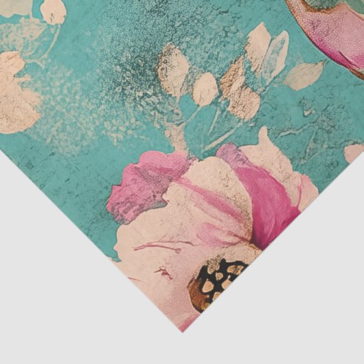 AUSGESTATTETE MOTHEK SEIDENPAPIER (Ausschnitt)