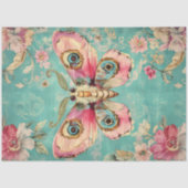 AUSGESTATTETE MOTHEK SEIDENPAPIER (Vorderseite)