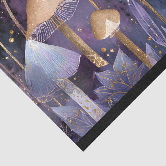 AUSGESTATTETES MIDNIGHT GARDEN DECOUPAGE TISSUPAPI SEIDENPAPIER (Ausschnitt)