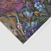 AUSGESTATTETES MIDNIGHT GARDEN DECOUPAGE TISSUPAPI SEIDENPAPIER (Ausschnitt)