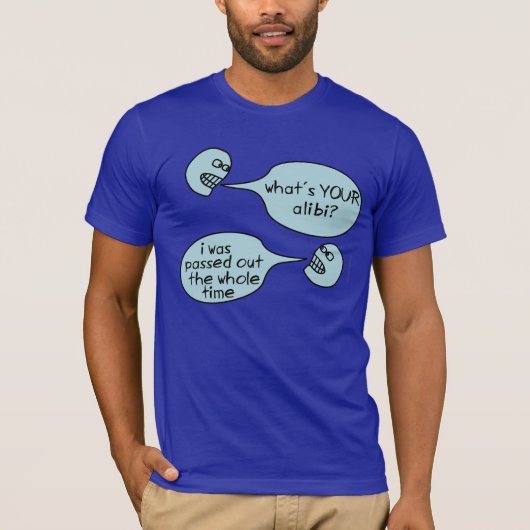 Ausgestorben nicht erinnern, nicht getan alibi am1 T-Shirt (Vorderseite)