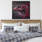 Ausgestorbene Dinosaurier Leinwanddruck (Insitu (Schlafzimmer))