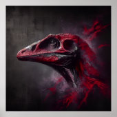 Ausgestorbene Dinosaurier Poster (Vorne)