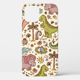 Ausgestorbene Tiere. Prähistorische Reptilien. Süß Case-Mate iPhone Hülle